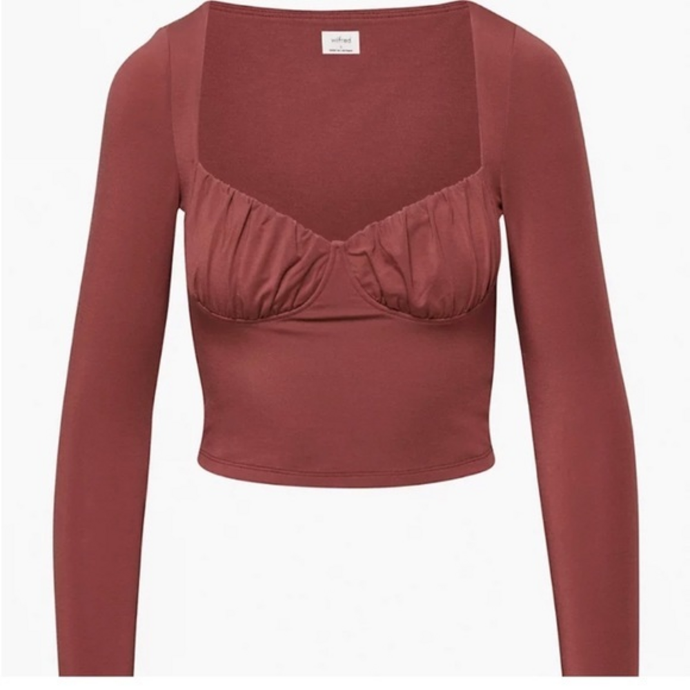 Aritzia Wilfred Kristin Top XXS New With Tags